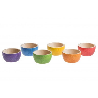 Bakjes in 6 verschillende kleuren