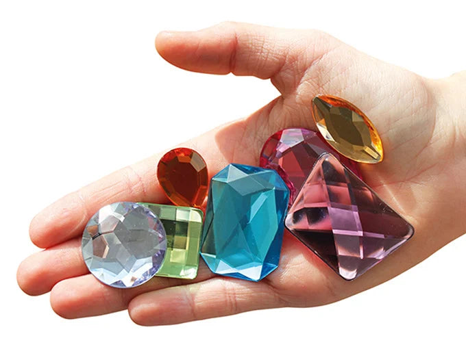 Grote glitterstenen 28 stuks