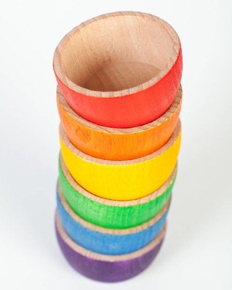 Bakjes in 6 verschillende kleuren