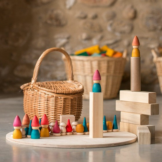 Speelset kabouter - 42 stuks