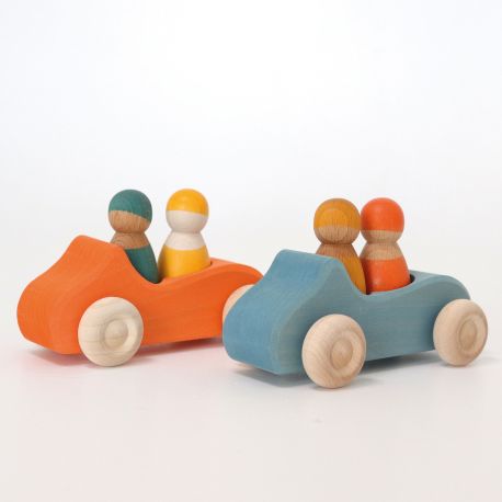 Auto groot blauw