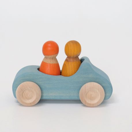 Auto groot blauw