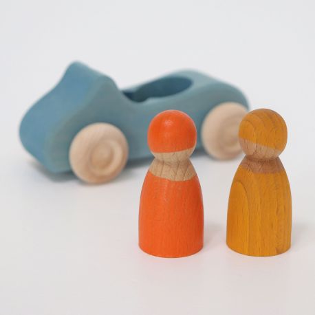 Auto groot blauw
