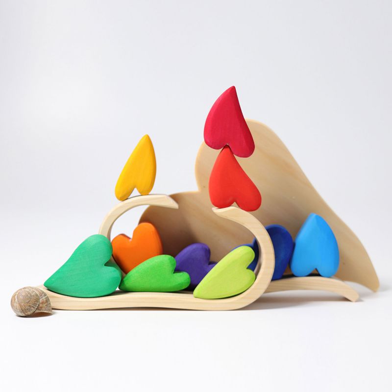 Harten regenboog