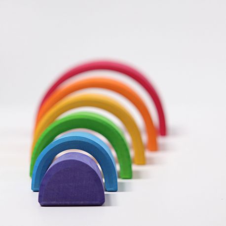 Regenboog middelgroot 6-delig