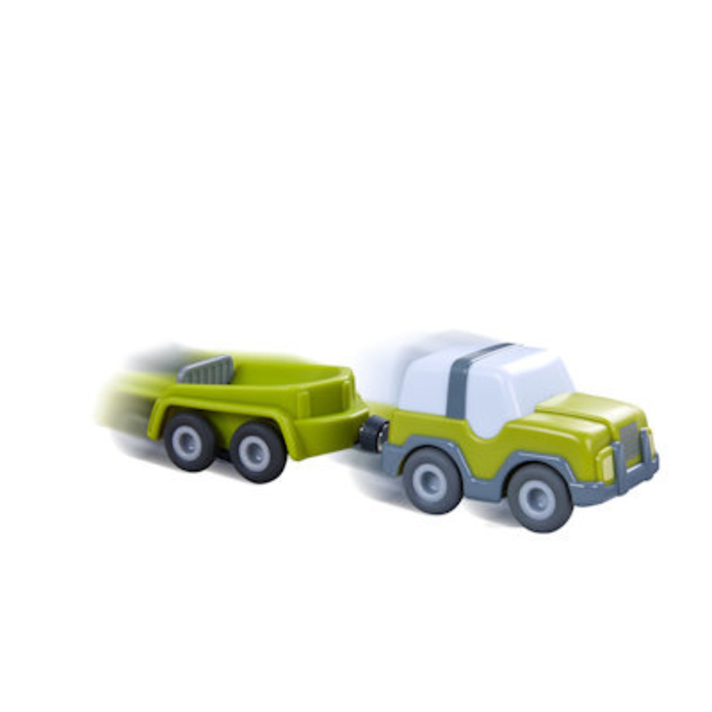 Kullerbü Knikkerbaan - Terreinwagen met aanhanger
