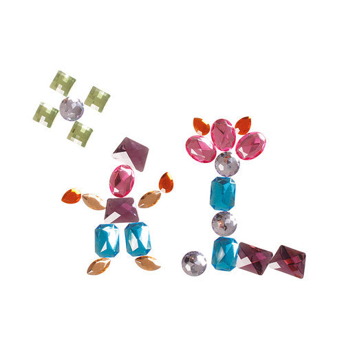 Grote glitterstenen 28 stuks