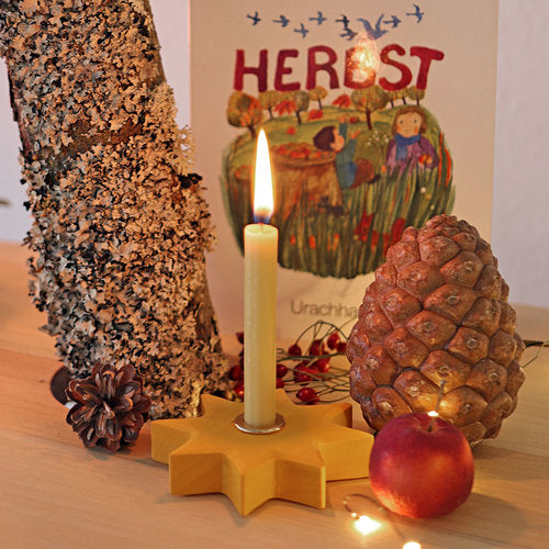 Figurenhouder gele ster