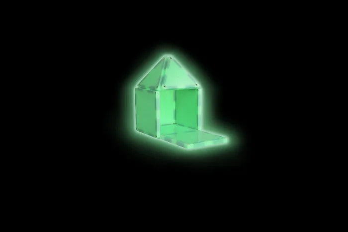 Magna-Tiles constructie - Glow in the dark 16 onderdelen