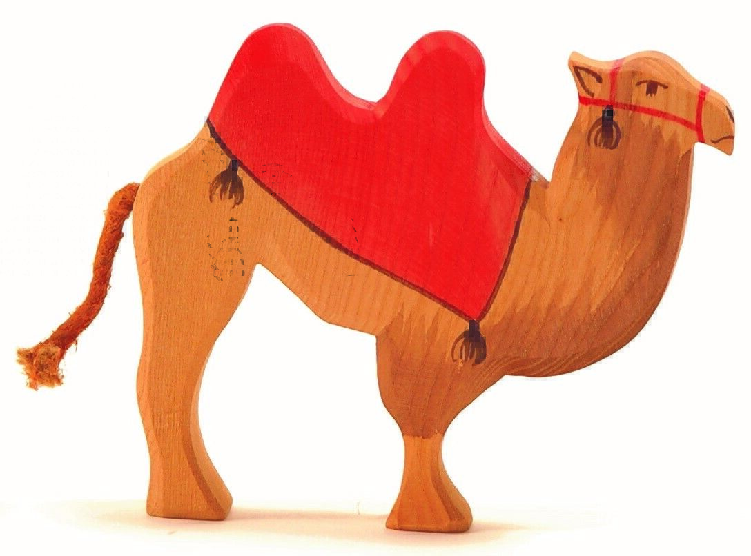 Kerstfiguren - Kameel met zadel