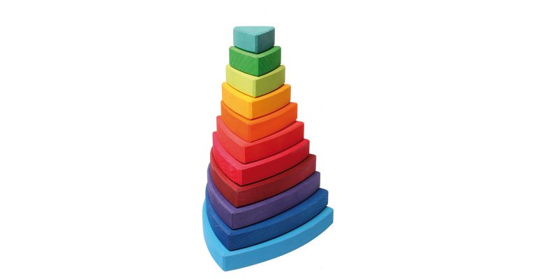 Stapeltoren driehoekig