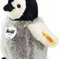 Steiff Pinguïn Flaps zwart/wit/grijs