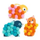Knutselset Pompon Collages - Dieren