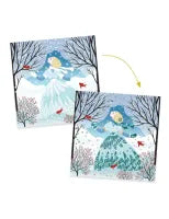 Knutselpakket metaal en strass - Jurken in seizoenskleuren