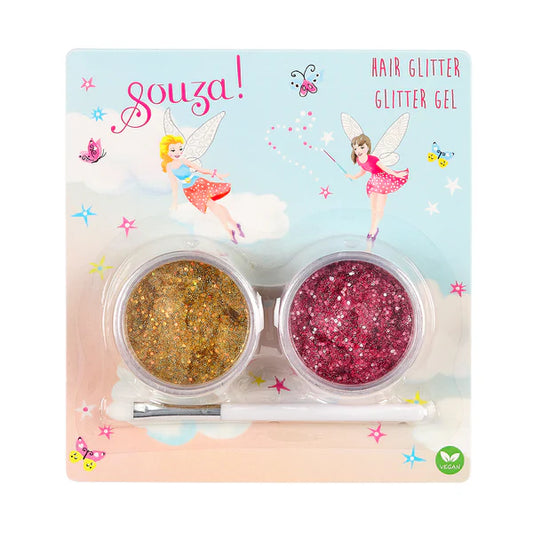 Haarglitter set