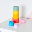 Ronde stapelbekers - Regenboog