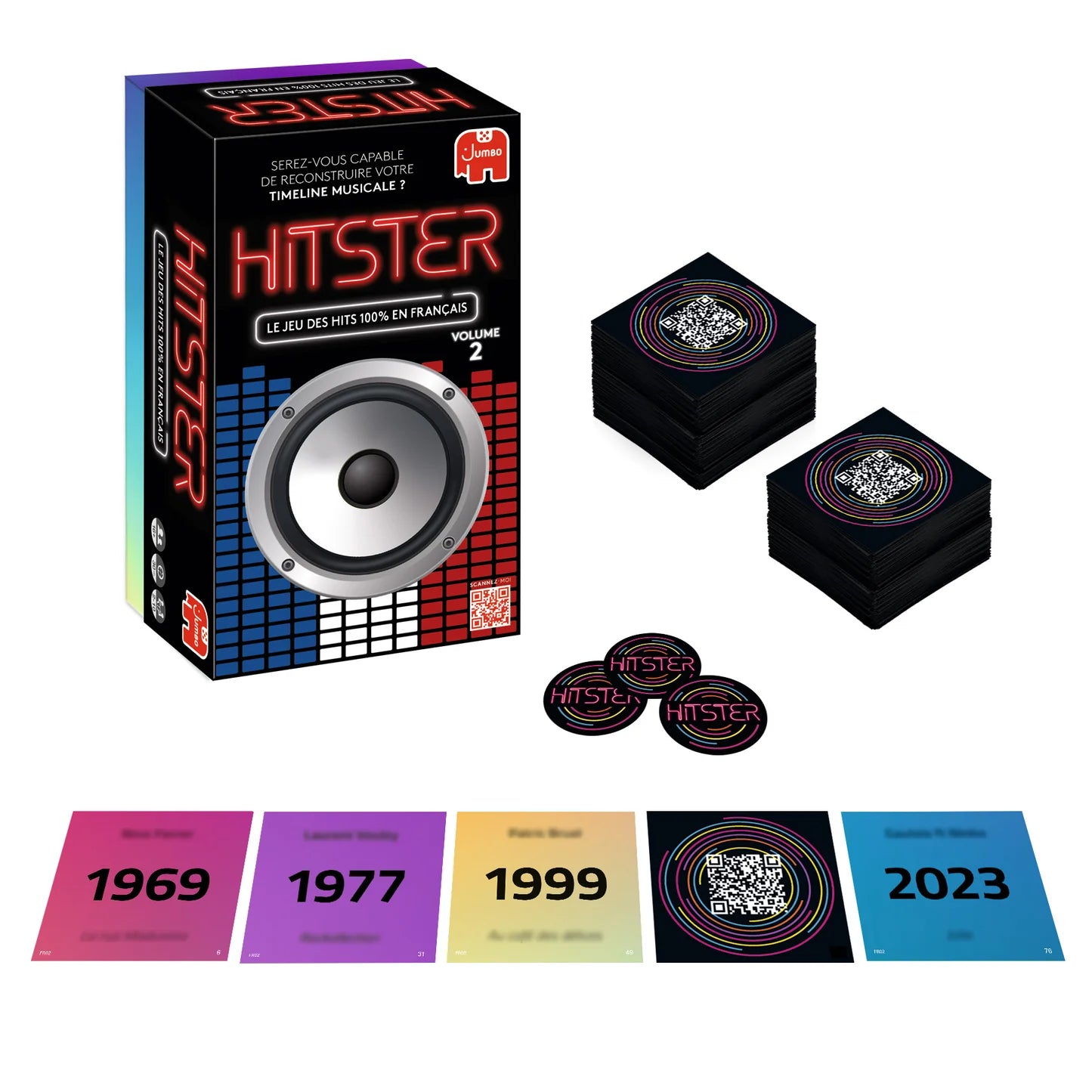 Hitster - Chansons 100 % Franstalig