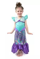 Purple Sparkle Zeemeerminnenjurk large 5 - 7 jaar