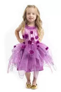 Purple Blossom Fairy jurk medium 3 - 5 jaar