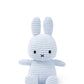 Nijntje knuffel corduroy - Ice blue 23 cm.