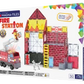 Magna-Tiles brandweerkazerne magnetische bouwset 50 stuks