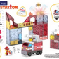 Magna-Tiles brandweerkazerne magnetische bouwset 50 stuks