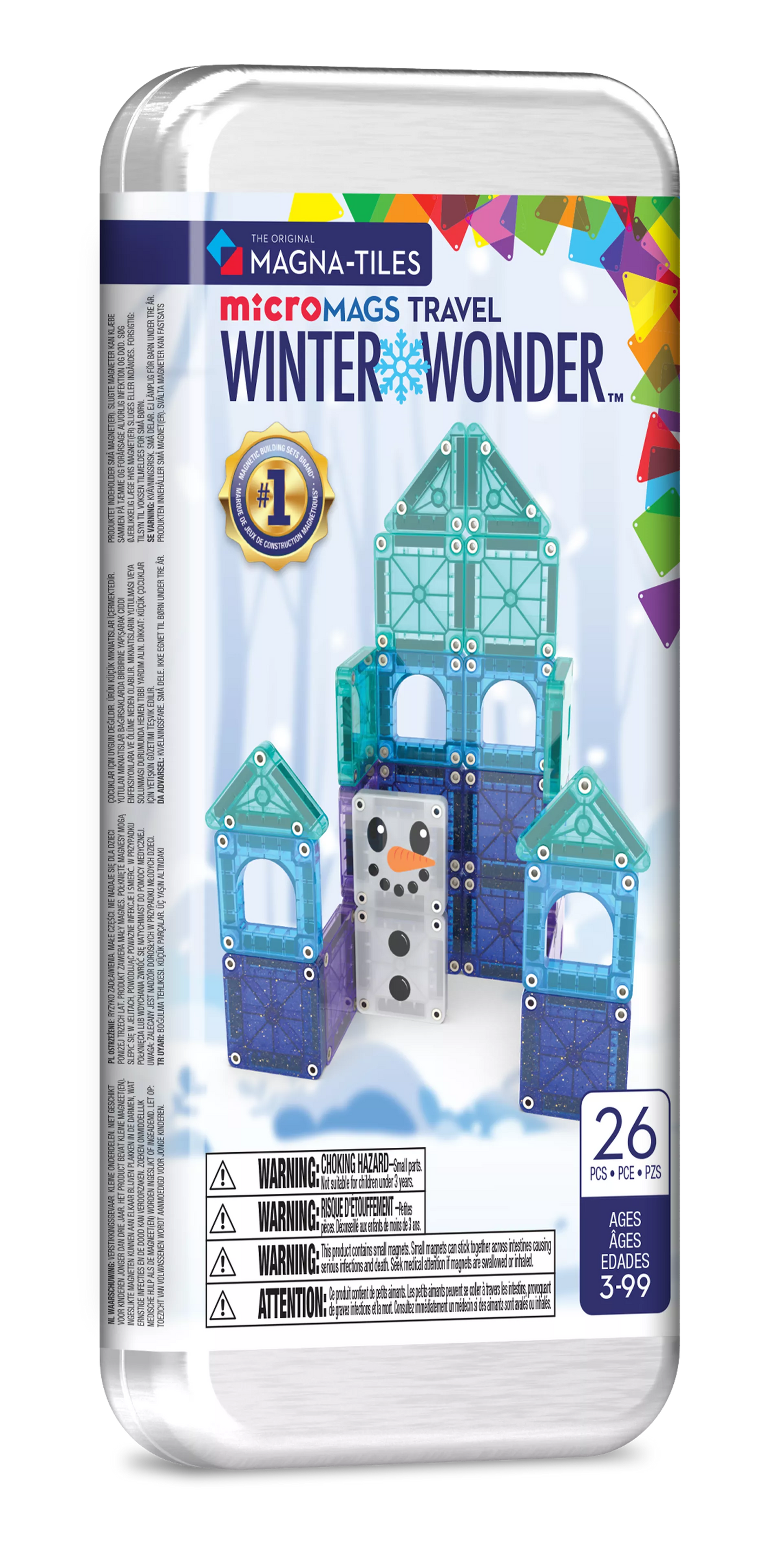 Magna-Tiles constructie Winterwonder 26 stuks