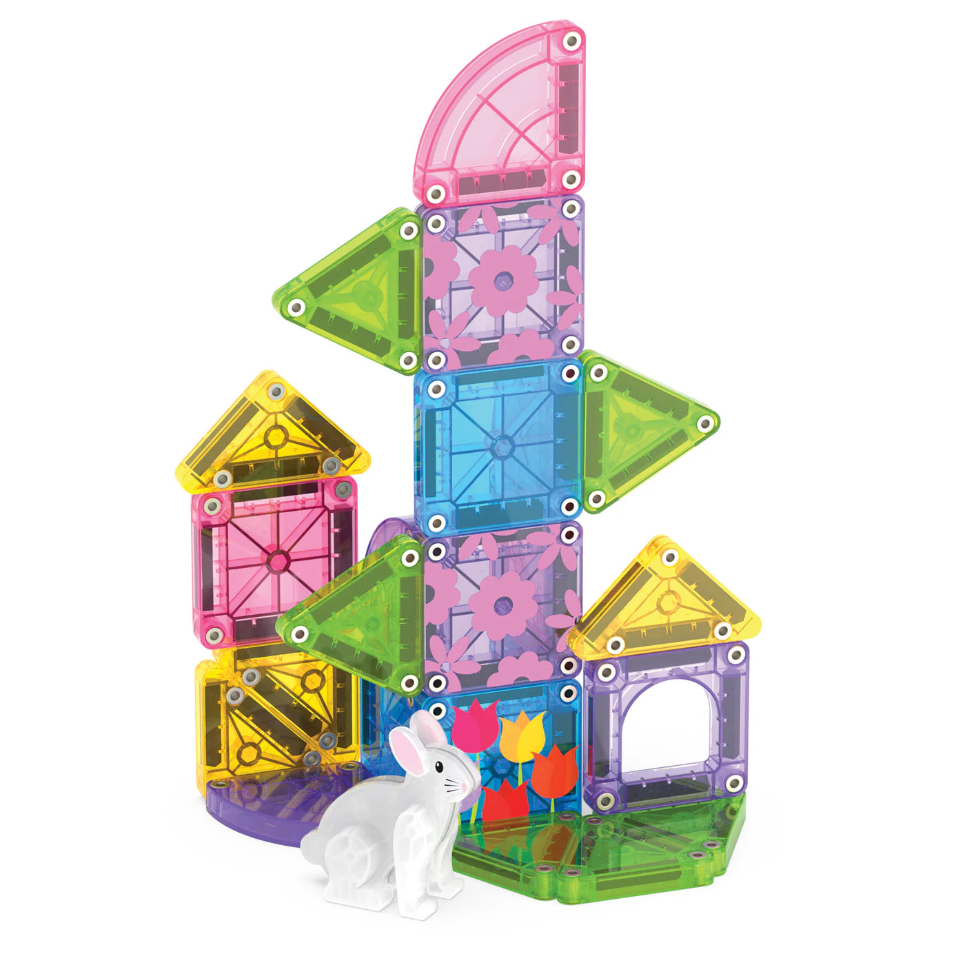 Magna-Tiles Micromagneten Spring Garden limited edition 24 stuks