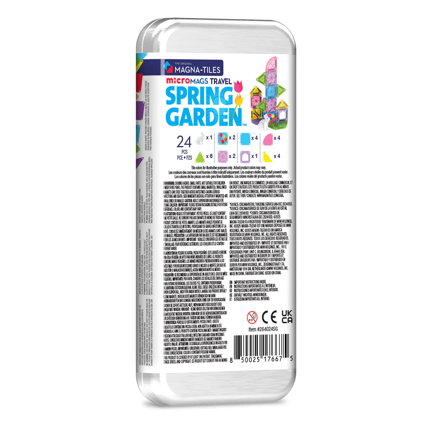 Magna-Tiles Micromagneten Spring Garden limited edition 24 stuks