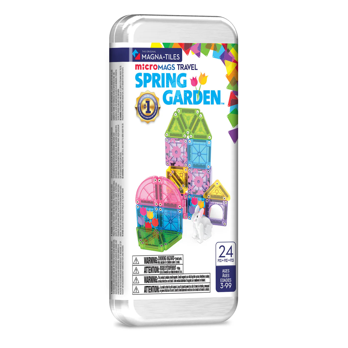 Magna-Tiles Micromagneten Spring Garden limited edition 24 stuks