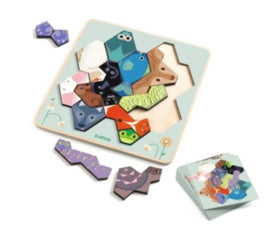 Houten puzzel FormAnimo 14 stukjes