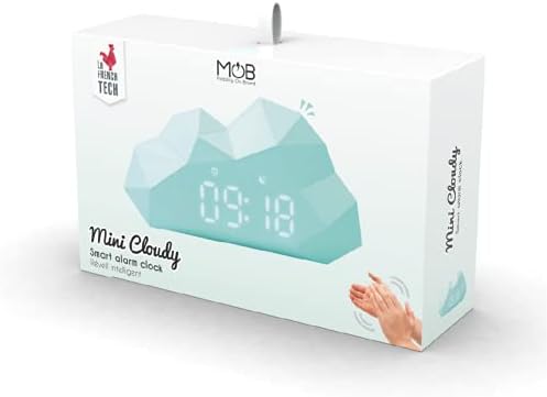 Mini Cloudy Clock Blauw