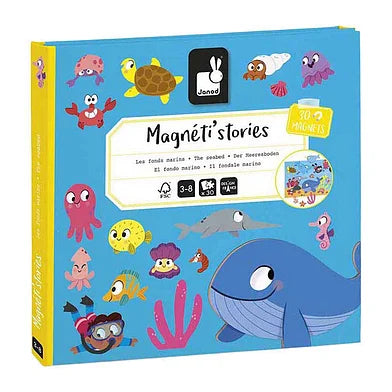 Magneti stories - Zeedieren 30 stuks