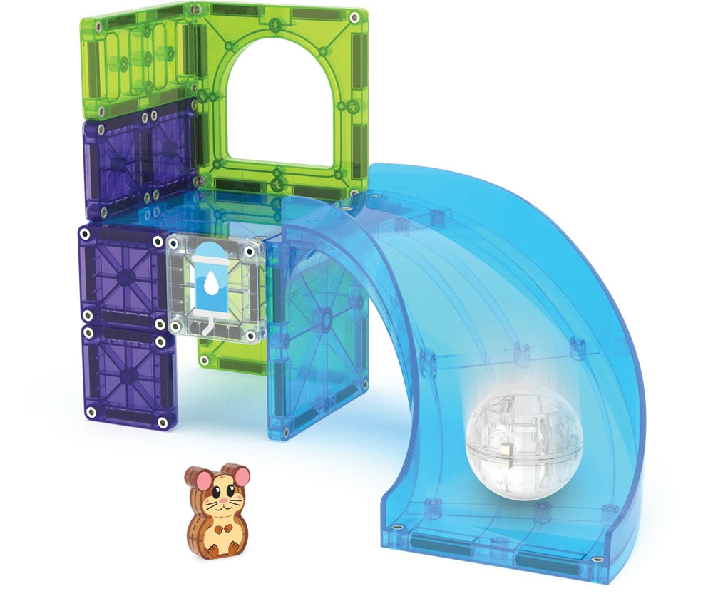 Magna-Tiles Hamsterbal magnetische bouwset 13 stuks