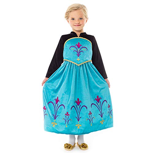 Ice Queen Coronation Dress large 5 tot 7 jaar
