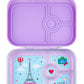 Lunchbox Yumbox Panino 4 vakken - Lulu Purple / Paris je t'aime tray