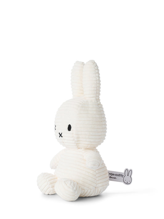 Nijntje knuffel corduroy - Offwhite 33 cm.