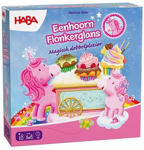 Spel - Eenhoorn Flonkerglans Magisch Dobbelplezier