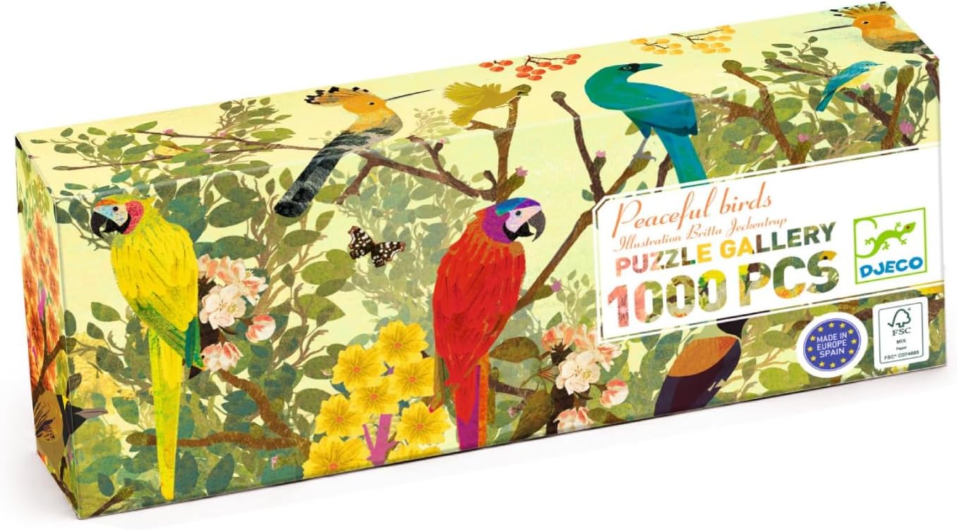 Galerijpuzzel - Peaceful birds 1000 stukjes