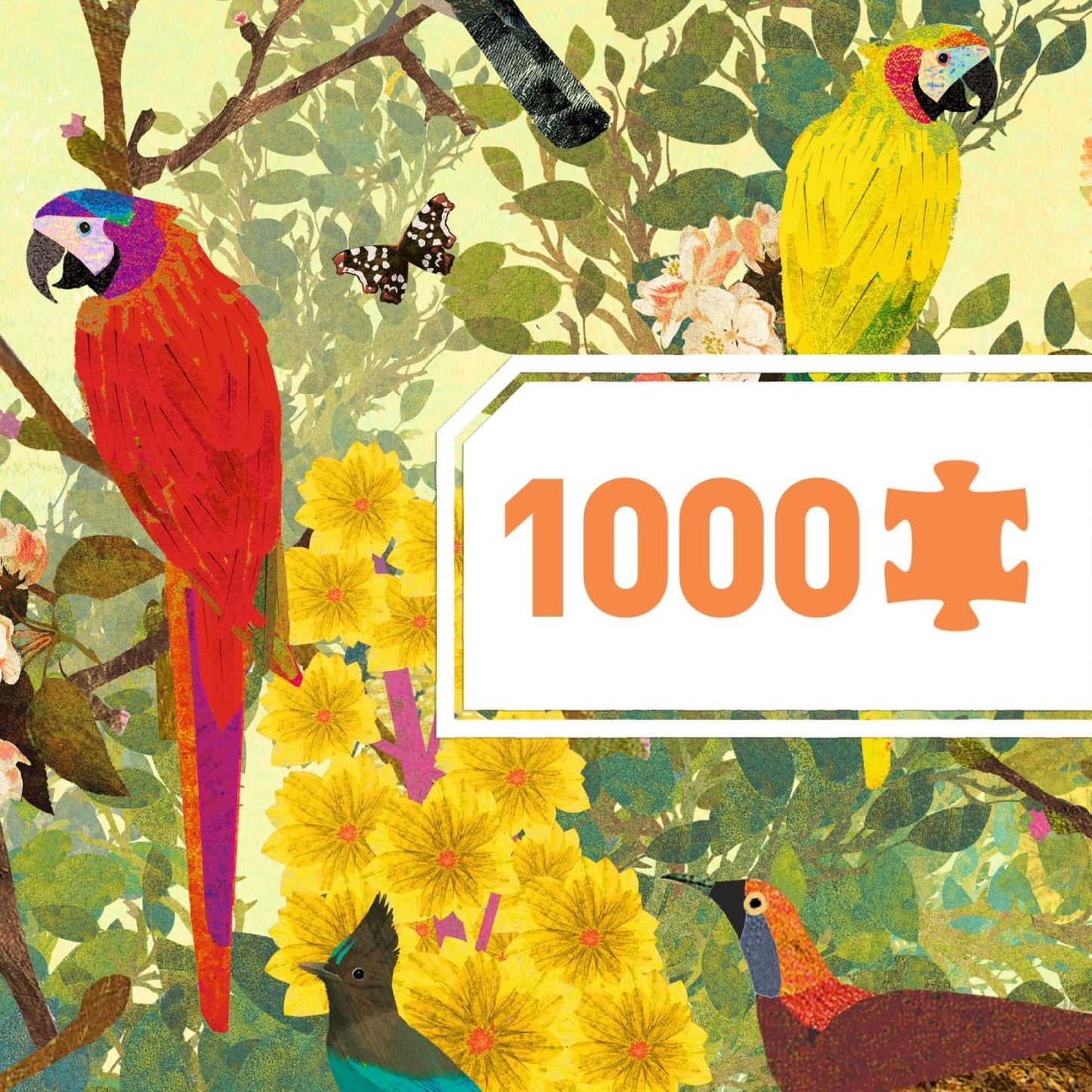 Galerijpuzzel - Peaceful birds 1000 stukjes