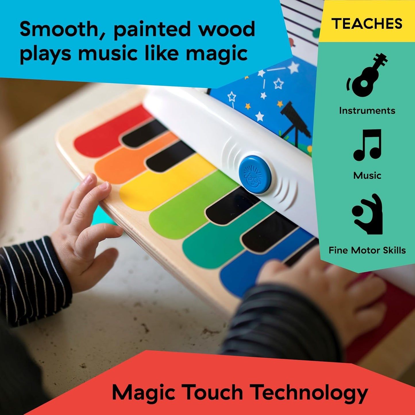 Magic touch piano