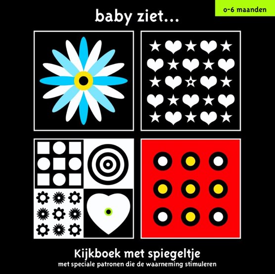 Baby ziet...Kijkboek met spiegeltje.