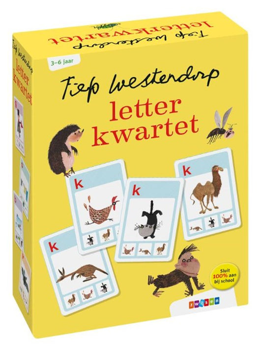 Letter kwartet-Fiep Westendorp