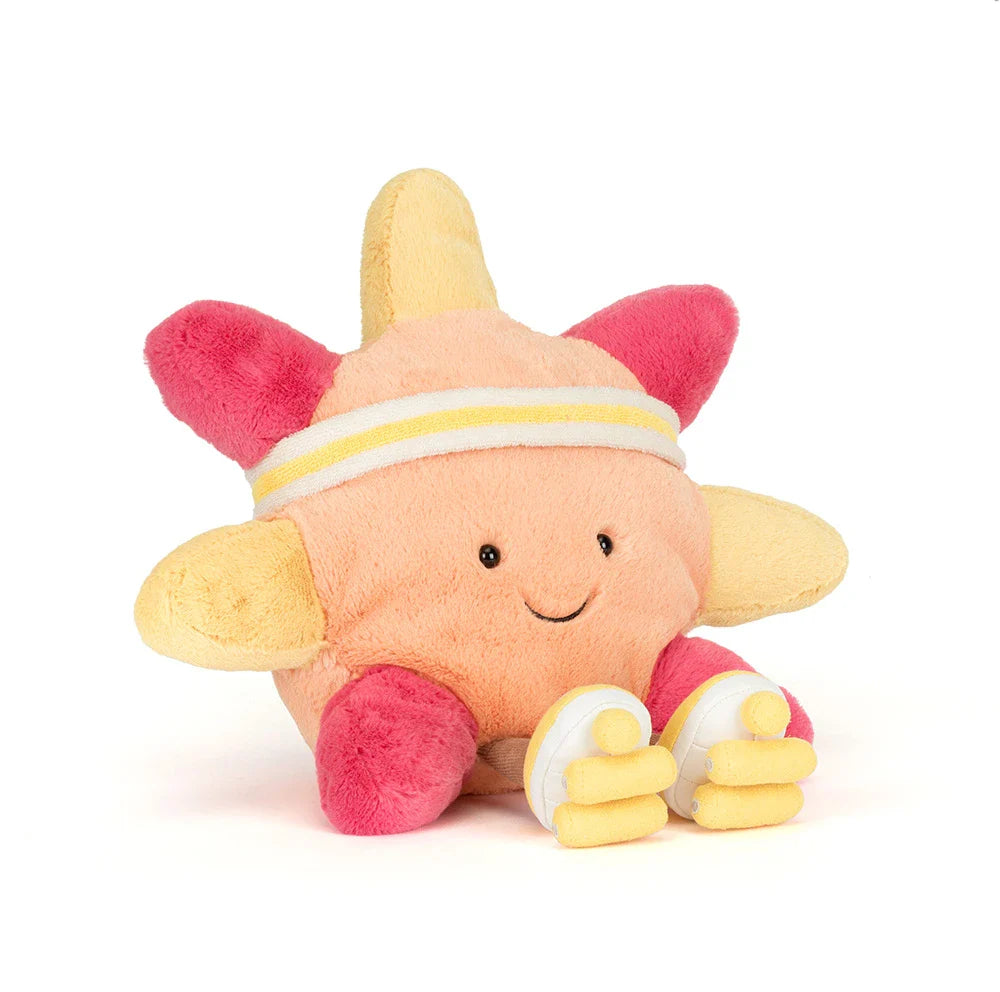 Jellycat - Zon op rolschaatsen