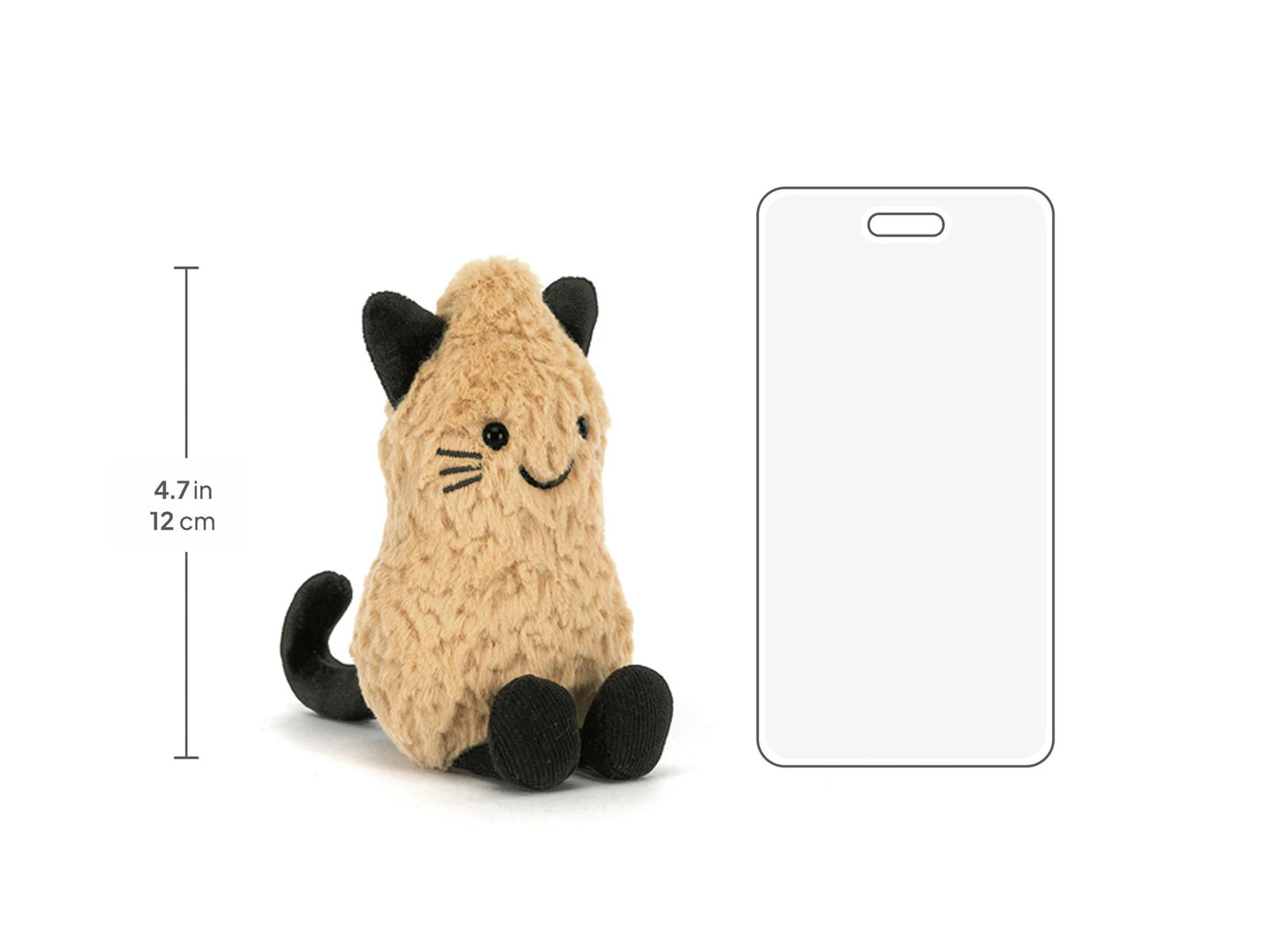 Jellycat - Pinda verkleed als kat