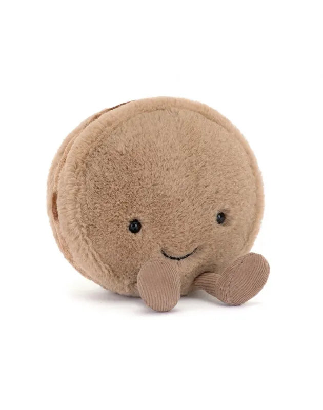 Jellycat - Mona de Macaron (chocolade)
