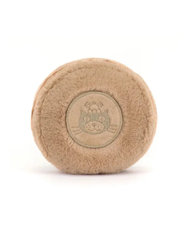 Jellycat - Mona de Macaron (chocolade)