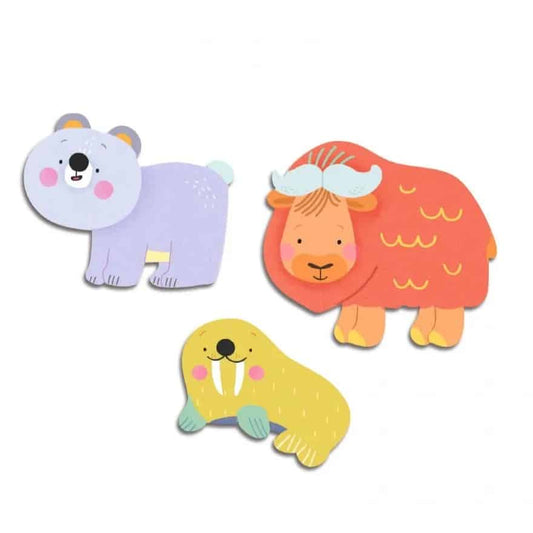 Grote stickers - Dieren van de ijsvlakte