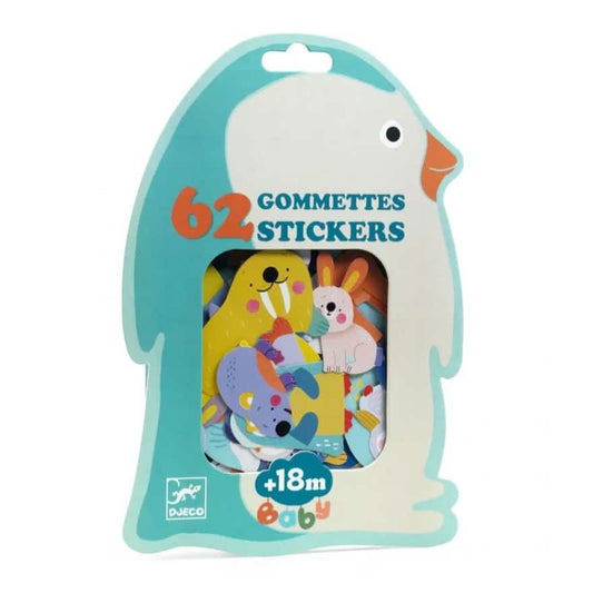 Grote stickers - Dieren van de ijsvlakte