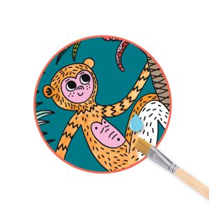 Knutselset Magic Reveal Painting - in de jungle